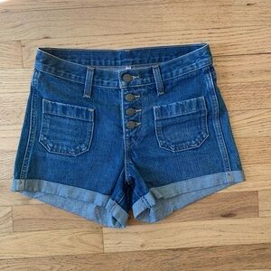 Levis Denim Button-Fly Shorts